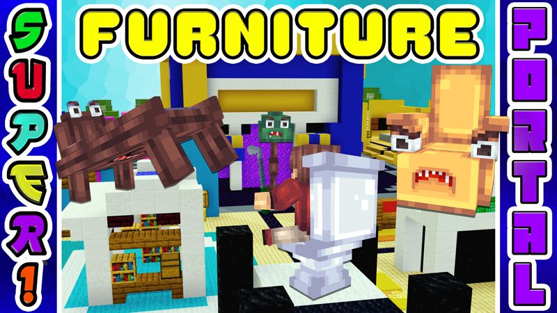 Furniture Super Portal on the Minecraft Marketplace by Pixels & Blocks