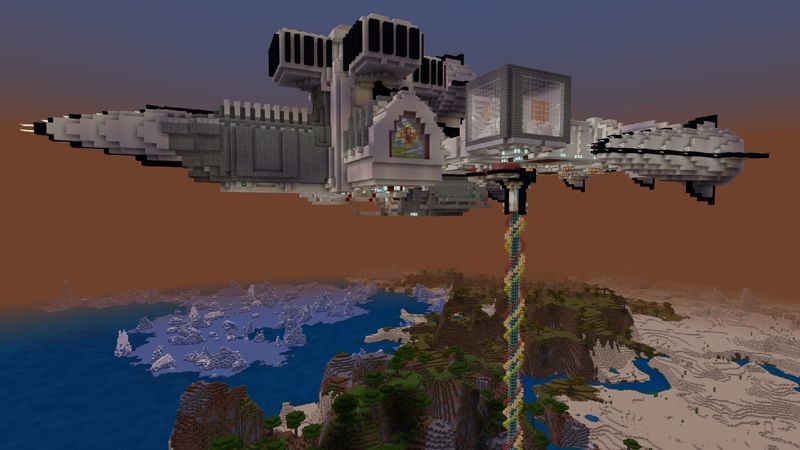 Sky Ship: Survival Base by Dragnoz