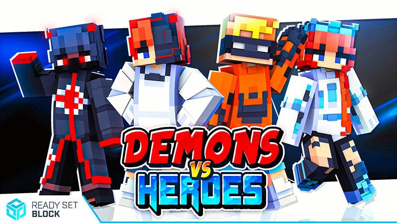 Demons VS Heroes on the Minecraft Marketplace by Ready, Set, Block! Demons VS Heroes on the Minecraft Marketplace by Ready, Set, Block!