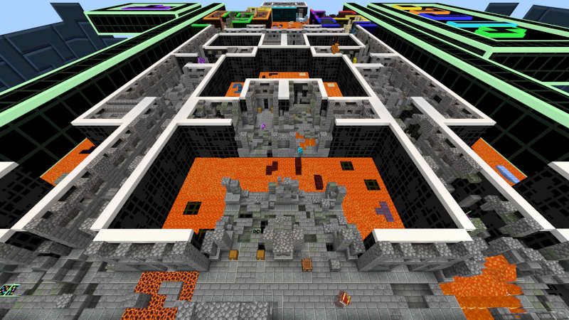 Tetris by Minecraft