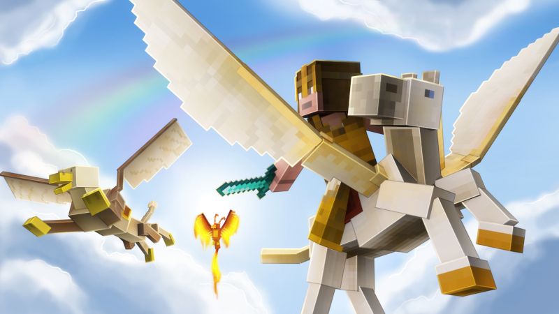 Mythical Animals on the Minecraft Marketplace by stonemasons Mythical Animals on the Minecraft Marketplace by stonemasons