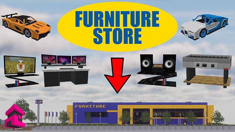Furniture Store on the Minecraft Marketplace by Project Moonboot Furniture Store on the Minecraft Marketplace by Project Moonboot