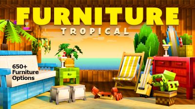 Furniture Tropical on the Minecraft Marketplace by Spark Universe