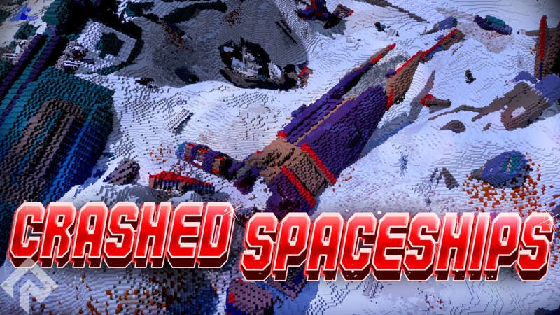 Crashed Spaceships By Rareloot Minecraft Marketplace Map Minecraft Marketplace