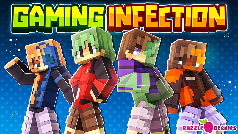 Gaming Infection on the Minecraft Marketplace by Razzleberries