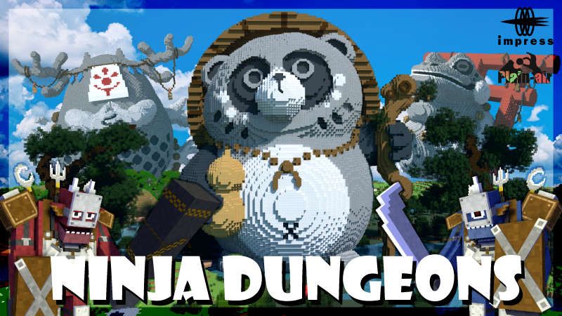 Ninja Dungeons on the Minecraft Marketplace by Impress