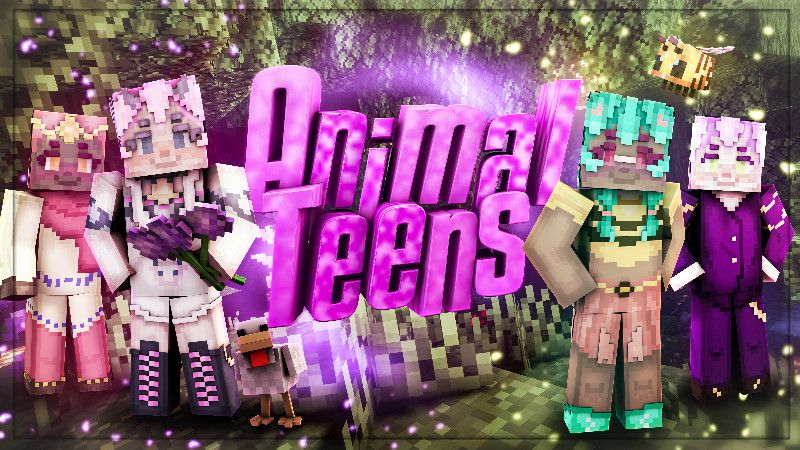 Animal Teens on the Minecraft Marketplace by DogHouse Animal Teens on the Minecraft Marketplace by DogHouse