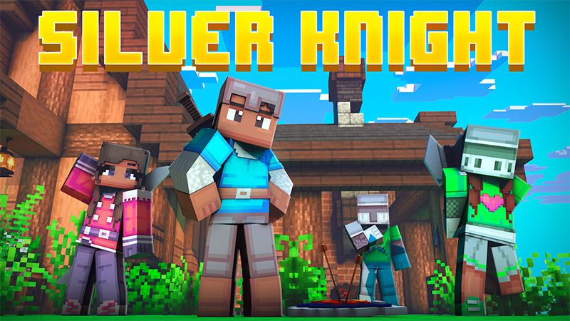Silver Knight on the Minecraft Marketplace by Dark Lab Creations Silver Knight on the Minecraft Marketplace by Dark Lab Creations