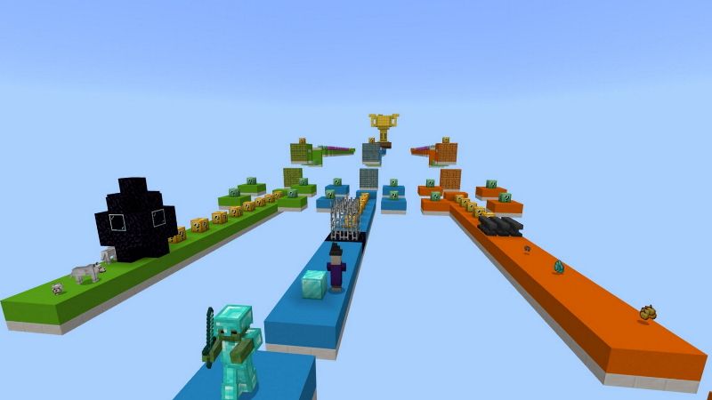 Lucky Block Race by Mine-North