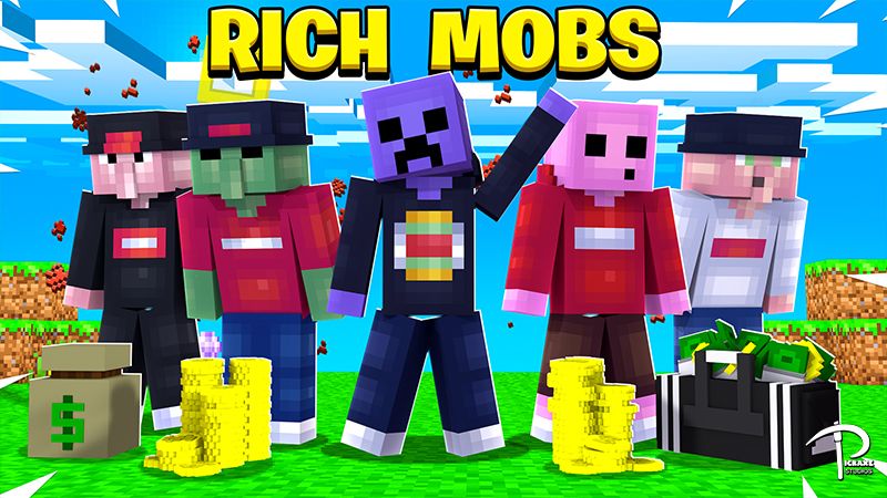 Rich Mobs by Pickaxe Studios (Minecraft Skin Pack) - Minecraft ...