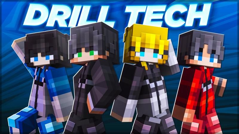 Drill Tech on the Minecraft Marketplace by DigiPort Drill Tech on the Minecraft Marketplace by DigiPort