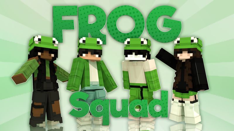 Frog Squad on the Minecraft Marketplace by Asiago Bagels Frog Squad on the Minecraft Marketplace by Asiago Bagels