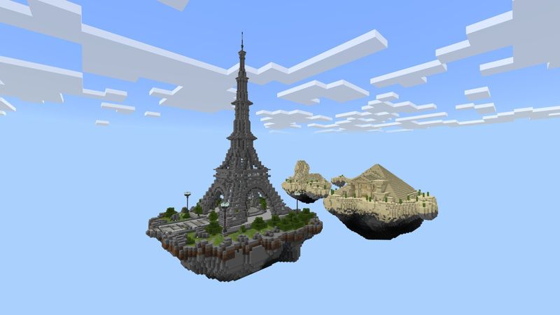 Skyblock Monuments by Pixelusion