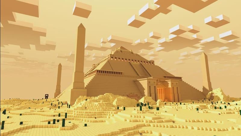 Pyramid Base on the Minecraft Marketplace by Honeyfrost