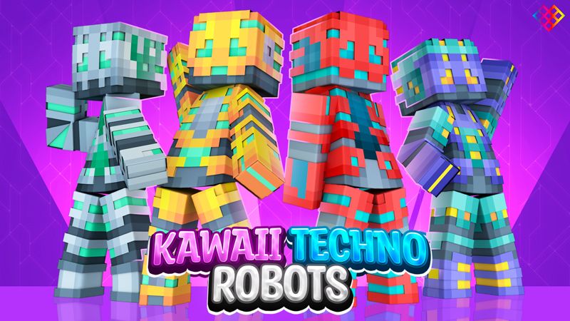 Kawaii Techno Robots on the Minecraft Marketplace by Rainbow Theory Kawaii Techno Robots on the Minecraft Marketplace by Rainbow Theory