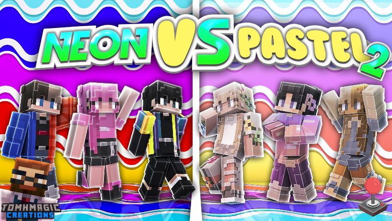 Neon vs Pastel Fashion 2 on the Minecraft Marketplace by Tomhmagic Creations Neon vs Pastel Fashion 2 on the Minecraft Marketplace by Tomhmagic Creations