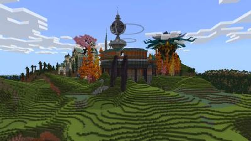 Hermitcraft Season 9 Map on the Minecraft Marketplace by Hermitcraft