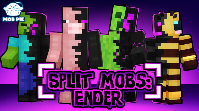Split Mobs Ender on the Minecraft Marketplace by Mob Pie Split Mobs Ender on the Minecraft Marketplace by Mob Pie