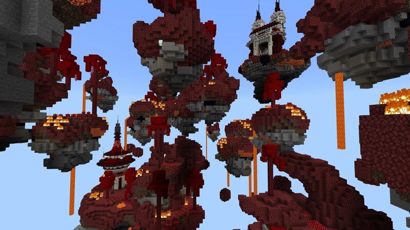 Lucky Skyblock Nether by Ninja Block