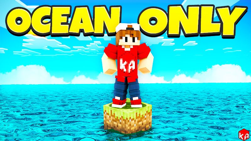One Block Ocean Only on the Minecraft Marketplace by KA Studios One Block Ocean Only on the Minecraft Marketplace by KA Studios