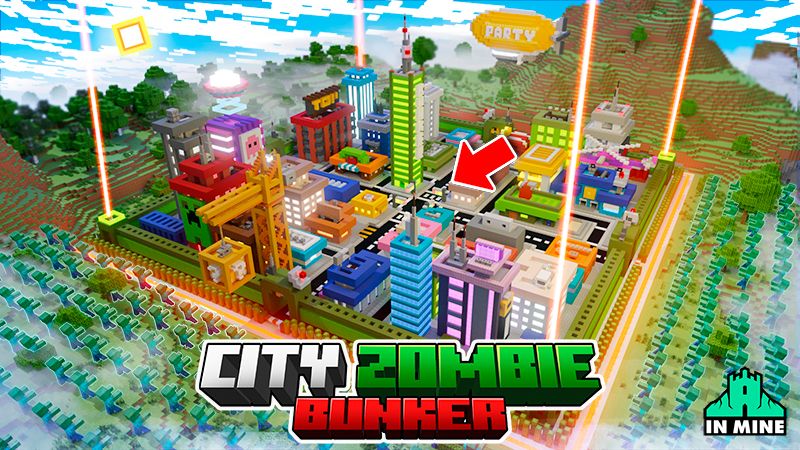 City Zombie Bunker on the Minecraft Marketplace by In Mine City Zombie Bunker on the Minecraft Marketplace by In Mine