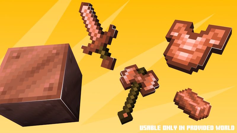 Copper Tools on the Minecraft Marketplace by Pixell Studio