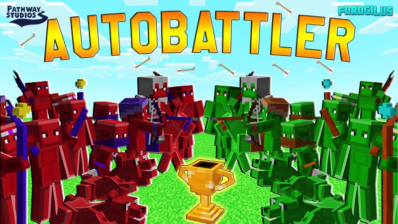 Autobattler on the Minecraft Marketplace by Pathway Studios Autobattler on the Minecraft Marketplace by Pathway Studios