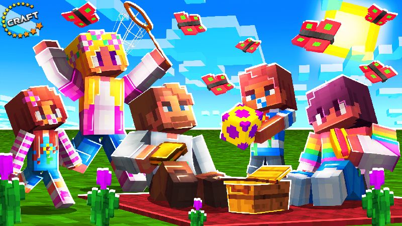Spring Family Picnic on the Minecraft Marketplace by The Craft Stars Spring Family Picnic on the Minecraft Marketplace by The Craft Stars