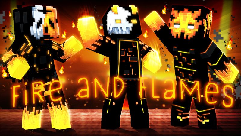 Fire and Flames on the Minecraft Marketplace by The Lucky Petals Fire and Flames on the Minecraft Marketplace by The Lucky Petals