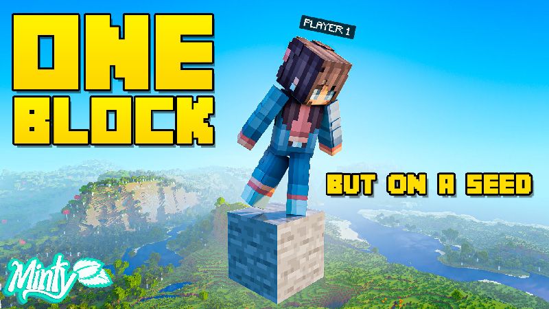 ONE BLOCK BUT ON A SEED on the Minecraft Marketplace by Minty