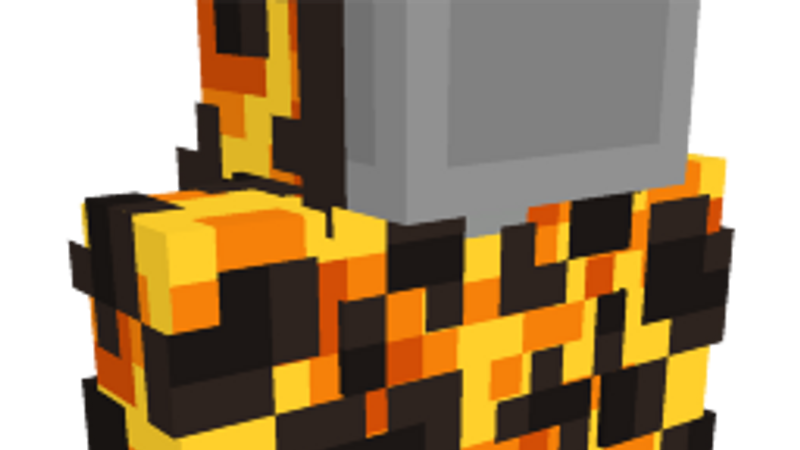 Animated Lava Hoodie on the Minecraft Marketplace by SNDBX