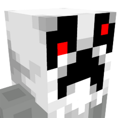 White Ghost Face on the Minecraft Marketplace by Overtales Studio