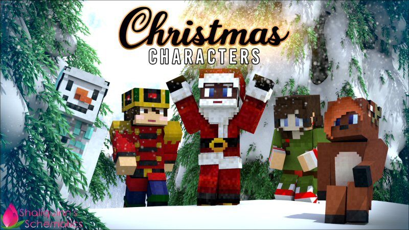 Christmas Characters by Shaliquinn's Schematics (Minecraft Skin Pack ...