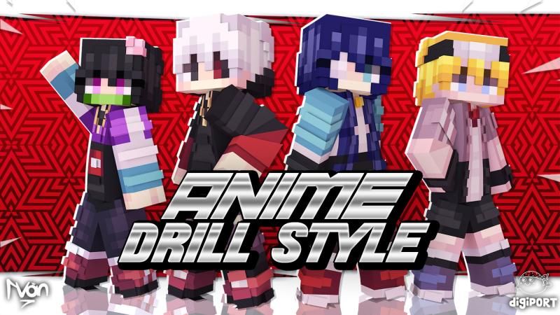 Anime Drill Style on the Minecraft Marketplace by DigiPort