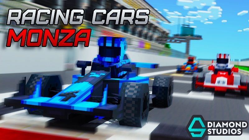 Racing Cars Monza on the Minecraft Marketplace by Diamond Studios Racing Cars Monza on the Minecraft Marketplace by Diamond Studios