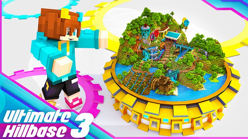 Ultimate Hillbase 3 on the Minecraft Marketplace by Glowfischdesigns Ultimate Hillbase 3 on the Minecraft Marketplace by Glowfischdesigns