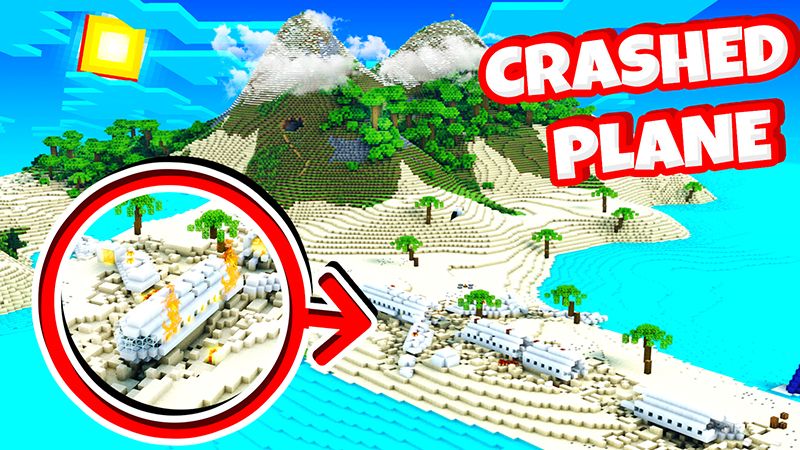 Crashed Plane Island on the Minecraft Marketplace by KA Studios Crashed Plane Island on the Minecraft Marketplace by KA Studios