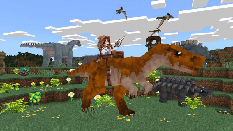 Dinosaur Hunter Add-On Dinosaur Hunter Add-On by CrackedCubes