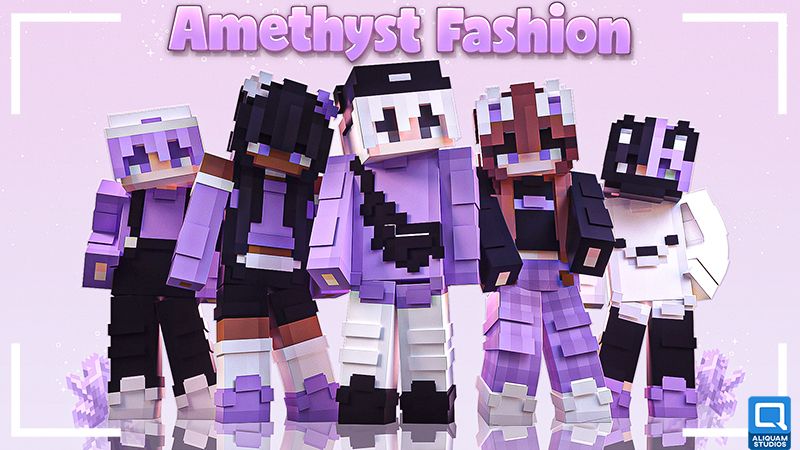 Amethyst Fashion on the Minecraft Marketplace by Aliquam Studios
