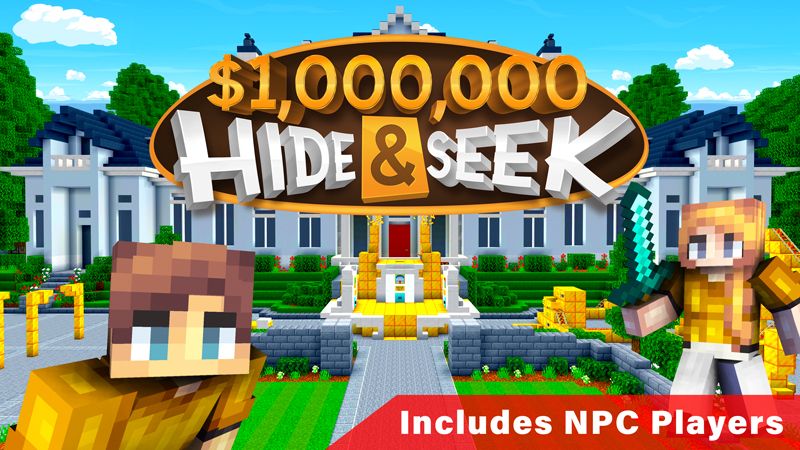 1000000 Hide Seek on the Minecraft Marketplace by Pixels & Blocks 1000000 Hide Seek on the Minecraft Marketplace by Pixels & Blocks