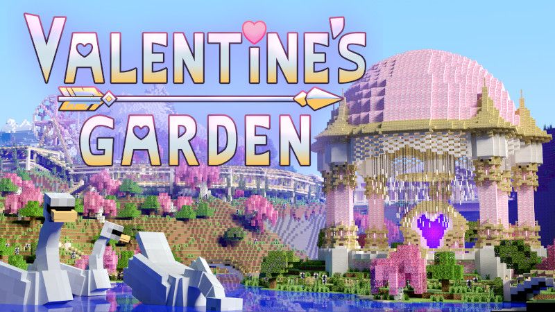 Valentines Garden on the Minecraft Marketplace by BTWN Creations Valentines Garden on the Minecraft Marketplace by BTWN Creations