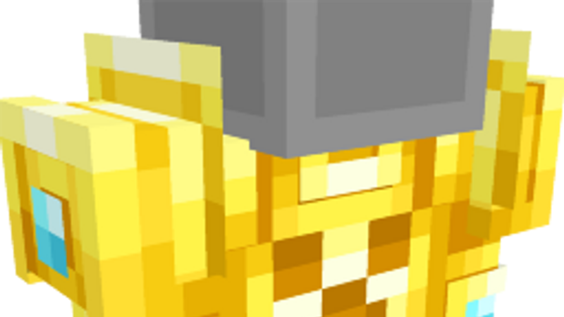 Gold Creeper Armour on the Minecraft Marketplace by The Pocalypse Studios