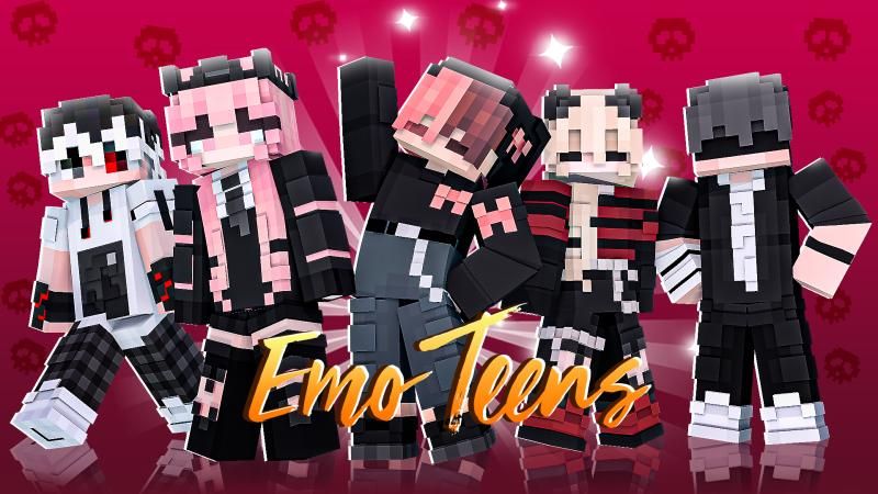 Emo Teens on the Minecraft Marketplace by DogHouse Emo Teens on the Minecraft Marketplace by DogHouse