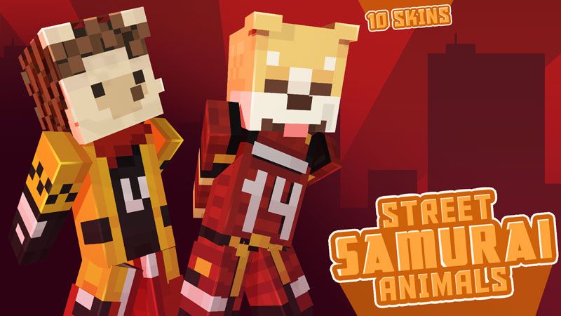 Street Samurai Animals on the Minecraft Marketplace by Ninja Squirrel Gaming Street Samurai Animals on the Minecraft Marketplace by Ninja Squirrel Gaming