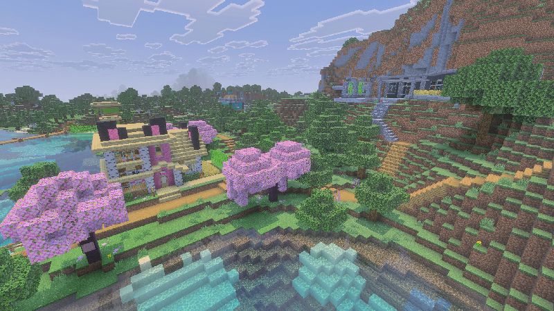 Aphmau's Wolf Mountain by CatFace