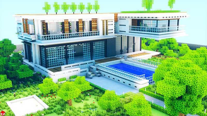 2022 Modern Mansion on the Minecraft Marketplace by KA Studios