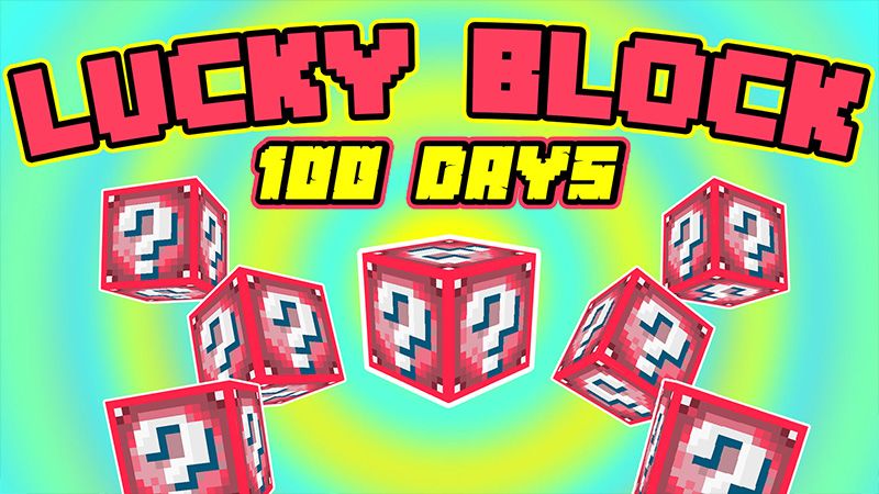 Lucky Block 100 Days on the Minecraft Marketplace by ChewMingo