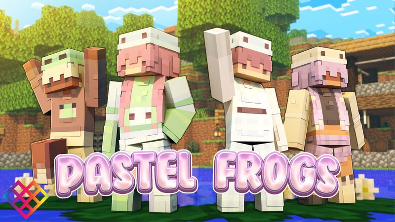 Pastel Frogs