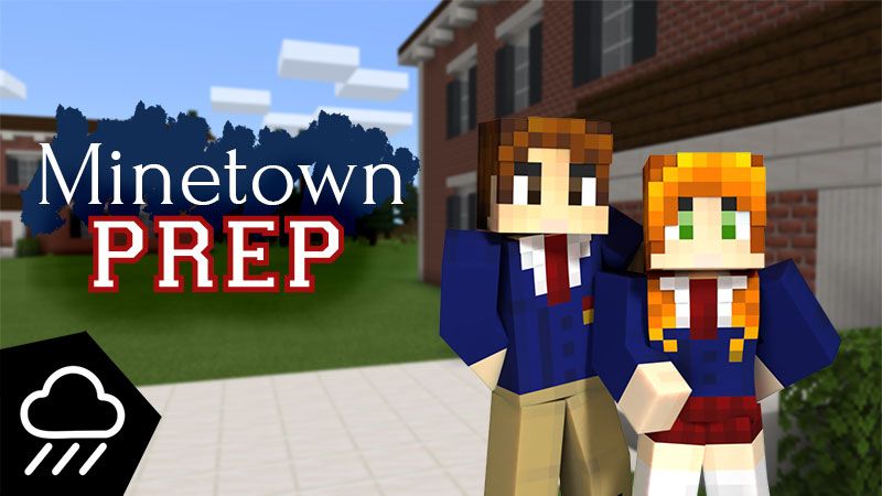 Minetown Prep on the Minecraft Marketplace by Rainstorm Studios