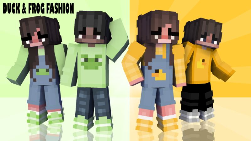 Duck Frog Fashion on the Minecraft Marketplace by Pixelationz Studios Duck Frog Fashion on the Minecraft Marketplace by Pixelationz Studios